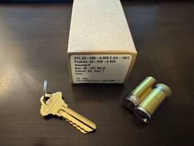 23-030-e-626 Schlage Keyway-626 Cylinder For Full Size Interchangeable Core-e