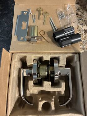 P513-710 Schlage P515787 Thumb Lock Door Knob Assy