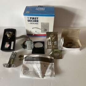 Pfe135pre630tru Schlage Presley Keypad Electronic Door Lever Lock.parts