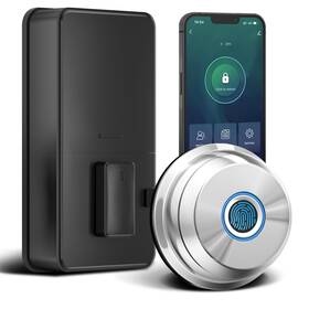 Rd02 Schlob 799257185164 Keyless Entry Door Lock Fingerprint Smart Deadbolt - Black