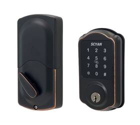 Scyan 698869004675 Smart Deadbolt Lock D1 With Touchscreen Keypad Keyless Entry Door