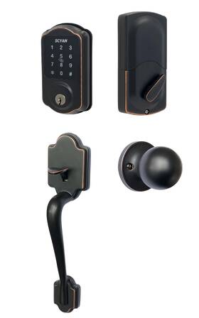 D1h4ab Scyan Smart Deadbolt Lock D1 With Touchscreen Keypad Keyless Entry Door