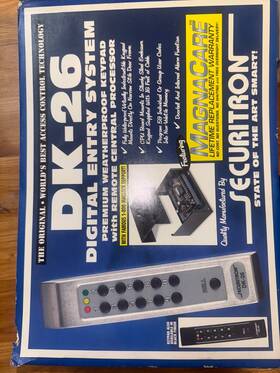 Securitron 784607025887 Dk - 26 Digital Entry System