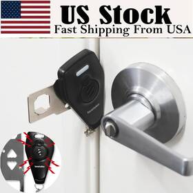 Securityman 701107903880 Portable Door Lock And Alarm By For Travelers Security