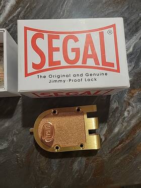 Se-15366 Segal #300 Jimmy Proof Security Deadbolt Door Lock 666a Single Cylinder Se 15366