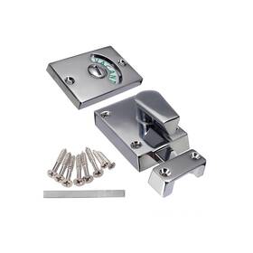 Ty-ha8429a-rt Seiwei Door Lock Indicator Toilet Bathroom Stall Vacant/engaged Chrome Latch Inch