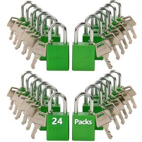 Sepox 607376357761 Ultimate Outdoor Padlocks - Pack Of 24 Pcs Keyed Different 72 Bra