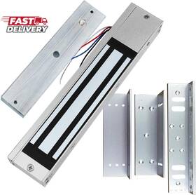 Shen Zhen Ka Da Xing Electronic Technology Co. Ltd 711181434255 Outdoor Indoor Waterproof 12vdc 24vdc 600lbs Holding Force Magnetic Door Lock Wi