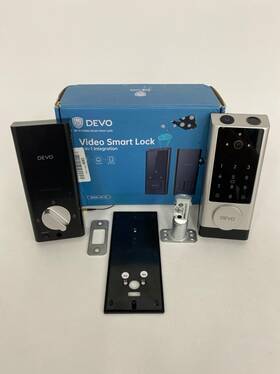 Shenzhen Royal Gold Shield Intelligent Technology Co. Ltd. 977520469157 Devo G1 Video Smart Lock With Camera&doorbell 6-in-1 Keyless Entry Door