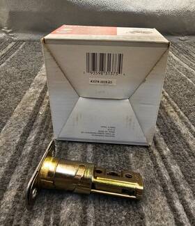 131373 Shield Security Deadbolt Single Cylinder Lockset Satin Nickle