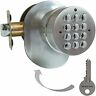 Shl-1320-880 Sohomill Electronic Door Knob With Backup Mechanical Key Front Keypad
