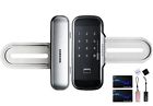 Shs-g510xmks Shs Digital Glass Door Lock For Double Doors 8809500520092