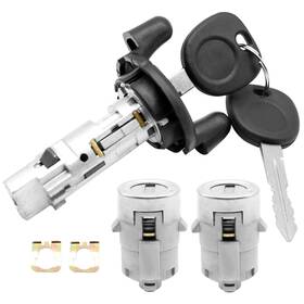 704600 Shtuomoland Ignition Switch Lock Cylinder And Pair Front Door With Keys Com