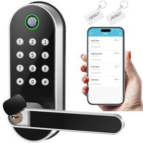 Sifely 748528493019 Keyless-entry Fingerprint Smart Door Lock Digital Electronic Wit