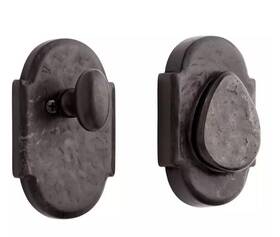 Eh-416-db Signature Hardware Solid Bronze Ornate Deadbolt Lock-dark