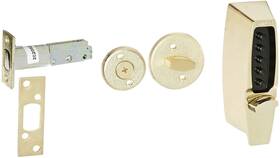710203 Simplex 820103316590 - Kaba 7100 Series Metal Mechanical Pushbutton Auxiliary Lock