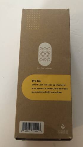 Ca010bb Simplisafe 843261114013 Smart Door Lock Series 2 Black Wi-fi Enabled With App And Keypad