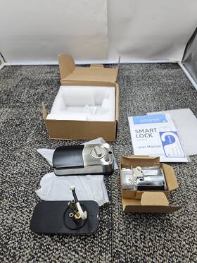 M6-swf-s Smonet Smart Door Lock Keyless Entry Deadbolt Satin Nickel