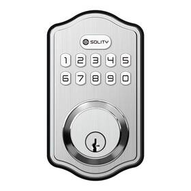 Solity 809972440058 Smart Digital Deadbolt Keypad Lock Keyless Entry Auto 100 Custom Code