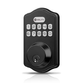 Solity 809972440065 Smart Digital Electronic Deadbolt Door Lock Keyless Entry Auto 100 Custo