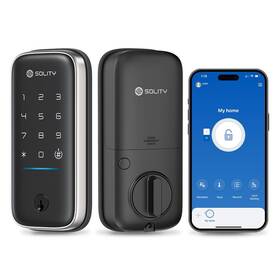 Gt5k Solity 809972440249 Smart Lock Keyless Entry Door With App Keypad And Mechanical
