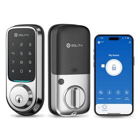 Gt10k-sn Solity No-hub Smart Digital Door Lock Designed In Korea Keyless Entry Wi-fi Remo