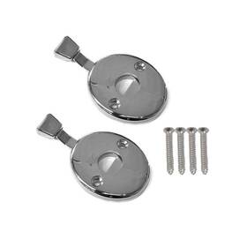 Ih013 Southern Camaro 1968-72 Chevelle Headrest Escutcheons With Release Buttons