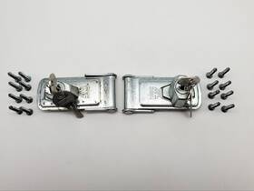 75-5235 Stanley 2x Keyed Hasps 3-1/2 Inch X 1-3/4 Different Usa Made