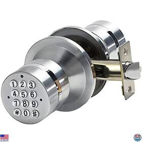 B097y1ydfj Stanley Keyless Electronic Door Knob Smart Keypad Lock Auto Easy Install