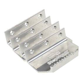 Snpe-fba-2ct Stepnpull Hands Free Door Opener Silver 4 Count