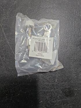 31506-15 Stone Harbor Hardware 12 Door Protector Hinge Pin Stop - Satin Nickel