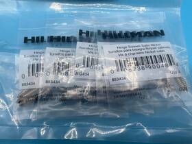 883434 Stone Harbor Hardware Door Hinge Screws - Satin Nickel 5pack 4 In Each Total 20