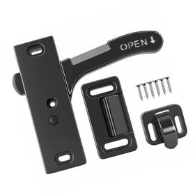 Strendier 721545808271 Rv Camper Screen Door Latch Handle Kit For Passenger Side - Travel Trailer Mo