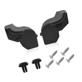 Fl3z-99439a00-a Strendier Tailgate Rubber Bumper Cushions Kit - Left And Right Side With 4 Metal Bolts