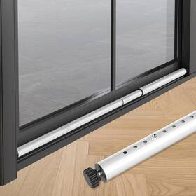 Sgdb02w Sucole Sliding Door Security Bar Inside 17.7-50.5 Inches Adjustable Patio Glass