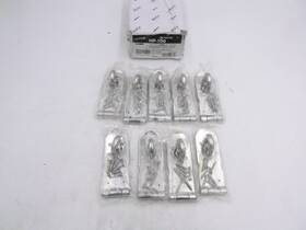 Hp-100 Sugatsune 9 Pack Hasp Latch 3-15/16 Inch Long X 1-3/8 Wide 304 Stainless Steel