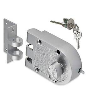 Qj26613h Sumbin Jimmy Proof Deadbolt Door Lock Silver Finished