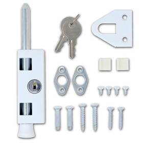 Summit Doorware 411064142532 Sliding Patio Door Lock For Enhanced Home Security Locks With