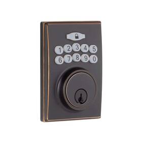 Dk201-md Sure-loc Electronic Single Cylinder Keyless Entry - Bronze