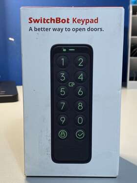 Switchbot 850037096077 Smart Keypad For Lock Keyless Home Entry
