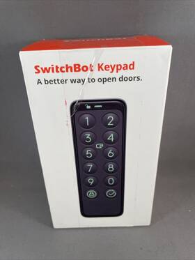 W2500010 Switchbot Smart Keypad For Lock Keyless Home Entry Ip65