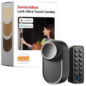 W5600000 Switchbot Smart Lock Ultra With Keypad Fingerprint Door App Remote Control Built