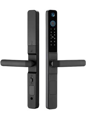 Zln7998921600786gh Swokely #1376 Smart Fingerprint Door Lock With Doorbell Camera For 35-100mm Doors 5mode