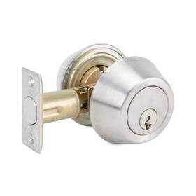 Taco 704780181873 200 Series Grade 3 Stainless Steel Double Cylinder Tubular Deadbolt