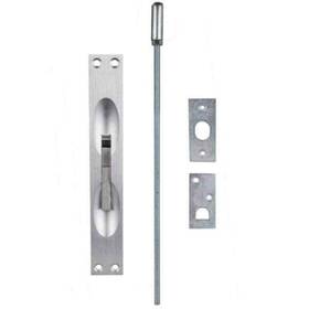 Gh-197-us26 Taco 1/2 Inch Bright Chrome Security Surface Flush Bolt