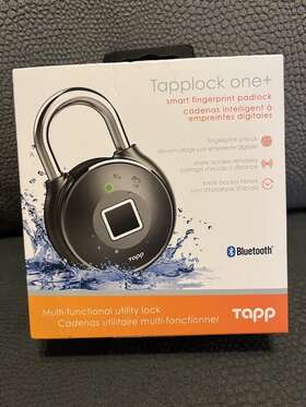Tl203a Tapplock One Smart Fingerprint Padlock
