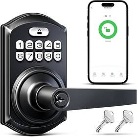 Te019 Teeho 313108737731 Smart Keyless Entry Door Lock With Handle App Control Digital Elec