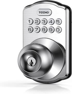 Teeho 445016819841 Keyless Entry Electronic Door Locks With Keypads - Deadbolt Smart Lock K