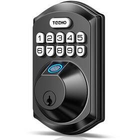 Te002 Teeho 762765167717 Fingerprint Door Lock - Keyless Entry Electronic Keypad Dea