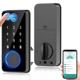 Tgcfing 331670497595 Smart Fingerprint Door Lock Keyless Entry Front With Digital